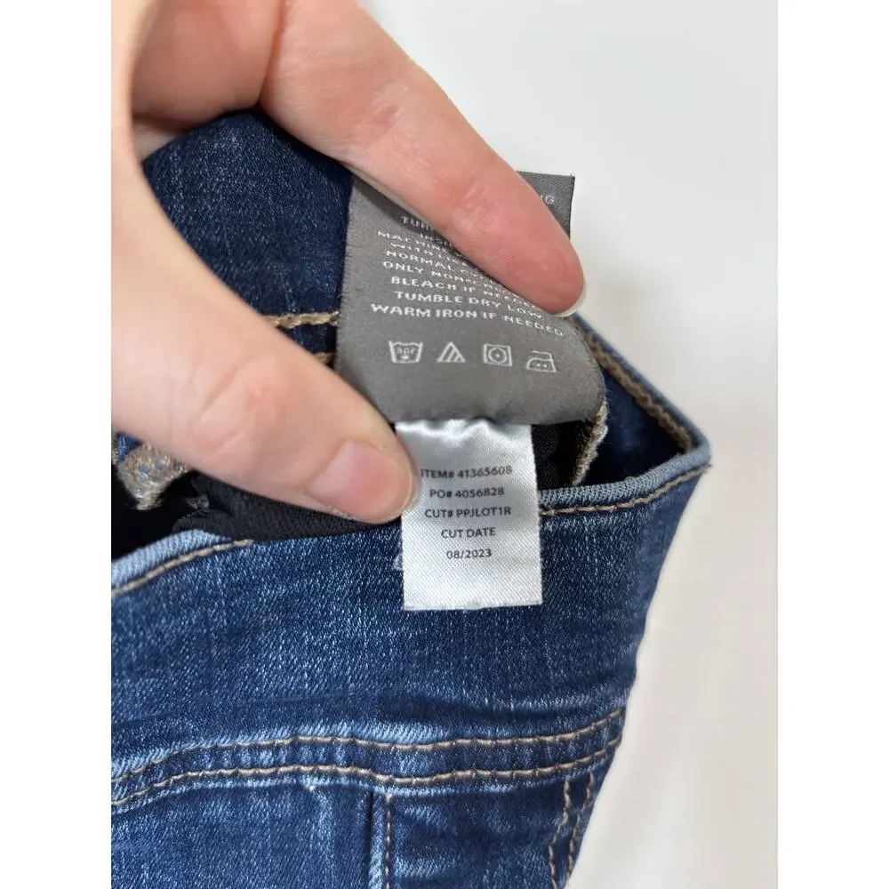 Torrid Lean Jean Skinny Jeans Womens 2X 2R Blue High Rise Pull On Super Soft - Picture 5 of 5